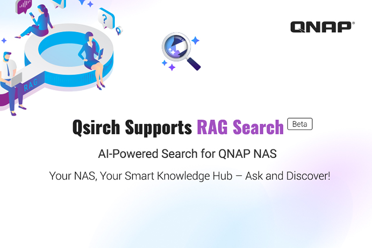 QNAP підсилює Qsirch технологією RAG на базі ШІ, перетворюючи NAS на інтелектуальний центр знань